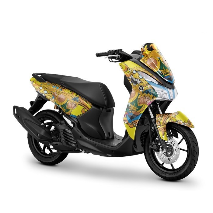 Decal Lexi Full body stiker Motor  Lexi 125 Full Body 2018 2019 2020 2021 2022 2023 Batik Gatotkaca