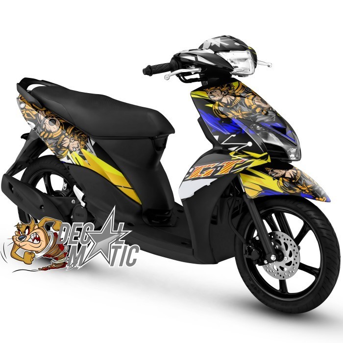 Decal Mio GT Full Body Variasi Stiker Full body Motor J Sticker Mio J/ Mio GT  Gatotkaca