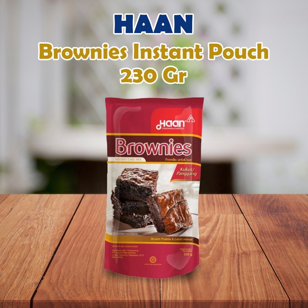 

Haan Brownies Pouch 230 Gr