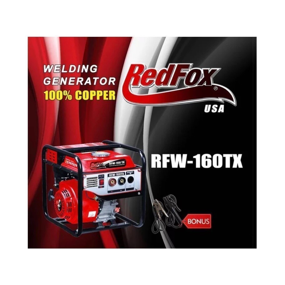 MESIN LAS GENERATOR GENSET REDFOX RFW