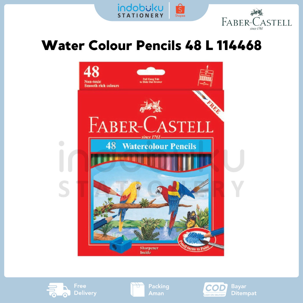 

Water Colour Pencils 48 Long Faber-Castell 114468