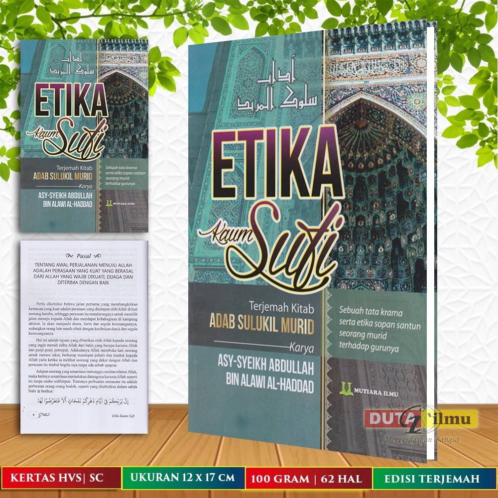 ADABU SULUKIL MURID Jalan Menuju Allah Etika Hati Menuju Kesucian Diri