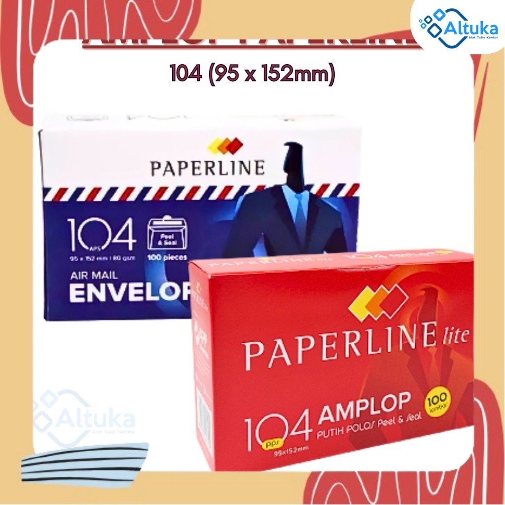 

Amplop Putih Paperline PPL 104 LEM / Amplop Uang / Amplop Surat Murah Berkualitas