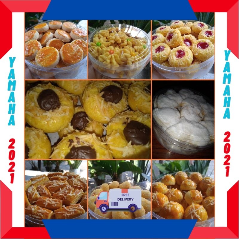 

KADO HAMPERS PASTRY ISIAN BANYAK FULL / Kue kering lebaran/ nastar/ kastengel/ semprit/ putri salju / SIAP KIRIM AMAN IDUL FITRI 1445
