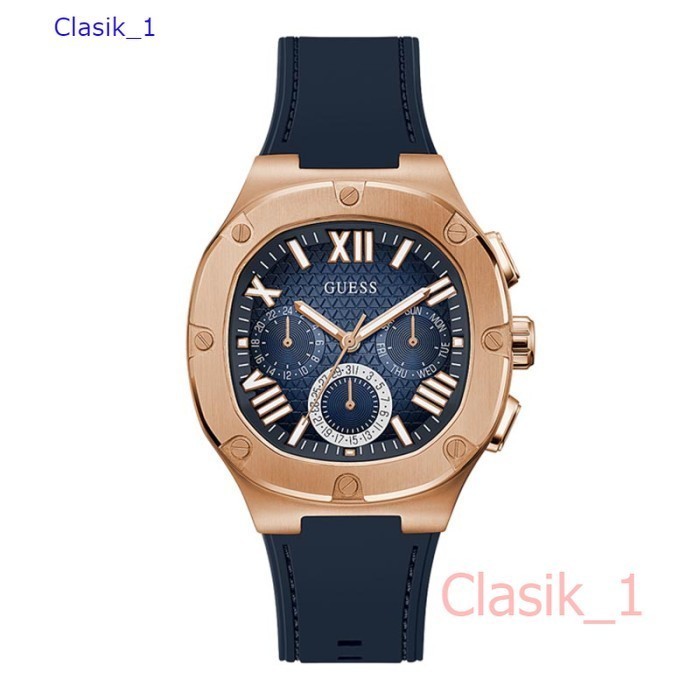 Original 100% GUESS GW0571G2  HEADLINE Jam Tangan Pria  Navy