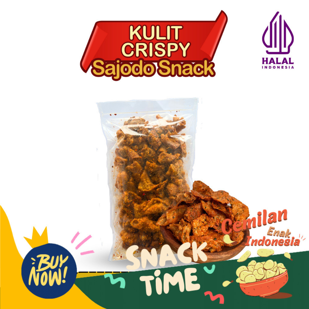 

Special Diskon Sajodo Snack - Kulit Ayam Crispy Sajodo 250 gram