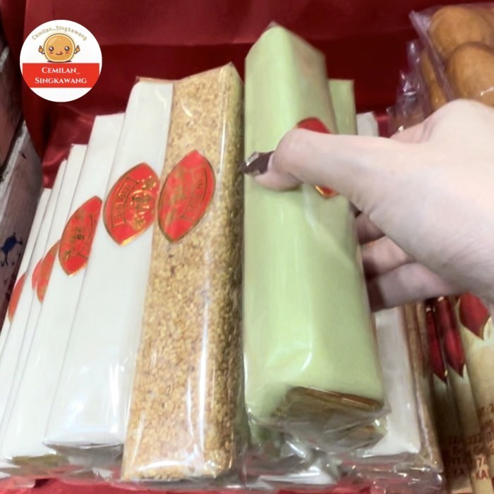 

NEW Kue salju lapis / nyonko Lapis / kue ketan lapis khas singkawang - Putih