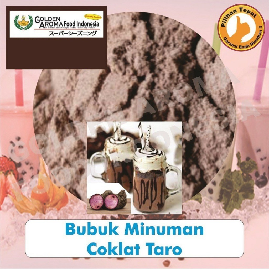 

Bubuk Minuman Coklat Taro 70 Gr Cokelat Taro Chocolate Drinking Powder 70gr Enak Murah Halal Aman