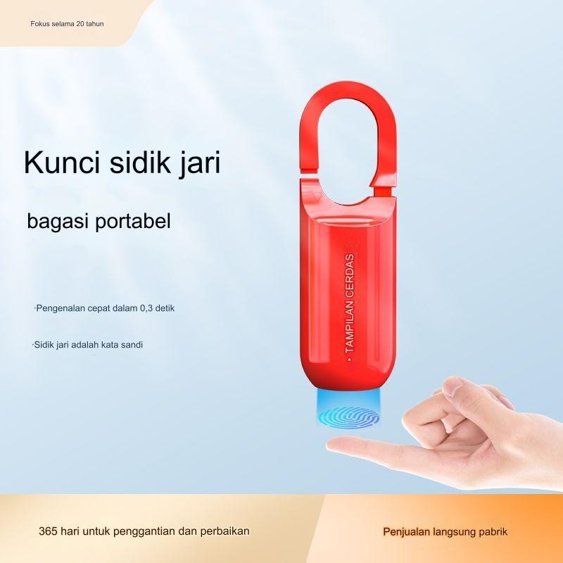 Tas Ransel Kunci Sidik Jari/Gembok/Kunci Sidik Jari Portabel/Tas Sekolah Pintar Kunci Khusus/Kunci K