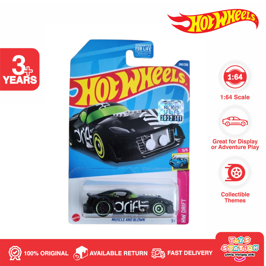 Hot Wheels Treasure Hunt Muscle And Blown FactoryTH Sealed - Toyzstatioon