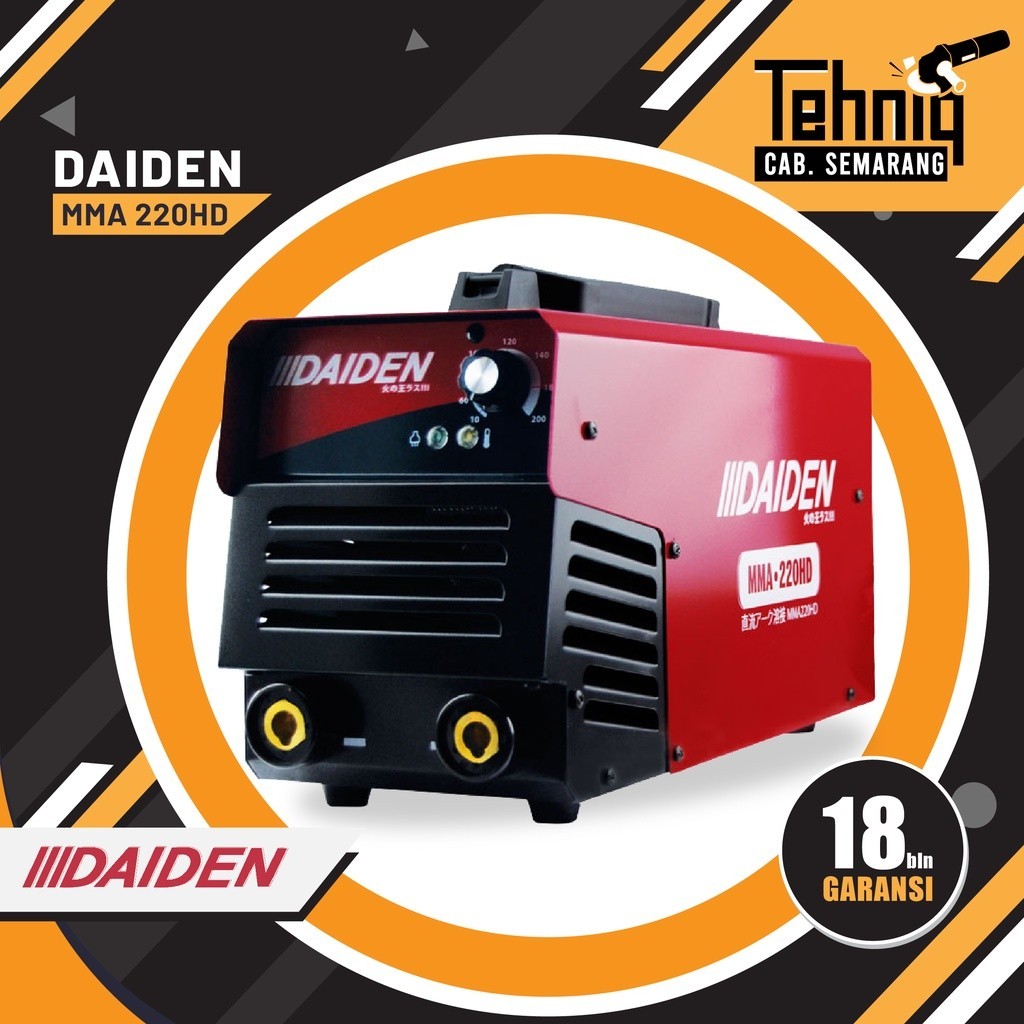 PROMO_SPSIAL Mesin Las / Trafo Las Listrik / Travo Las DAIDEN MMA 220 HD Heavy Duty 200 Ampere
