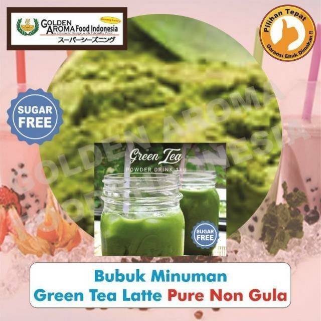 

Bubuk Minuman Green Tea Latte Pure Non Gula 70 Gr Teh Hijau Green Tea Powder No Sugar Tanpa Gula