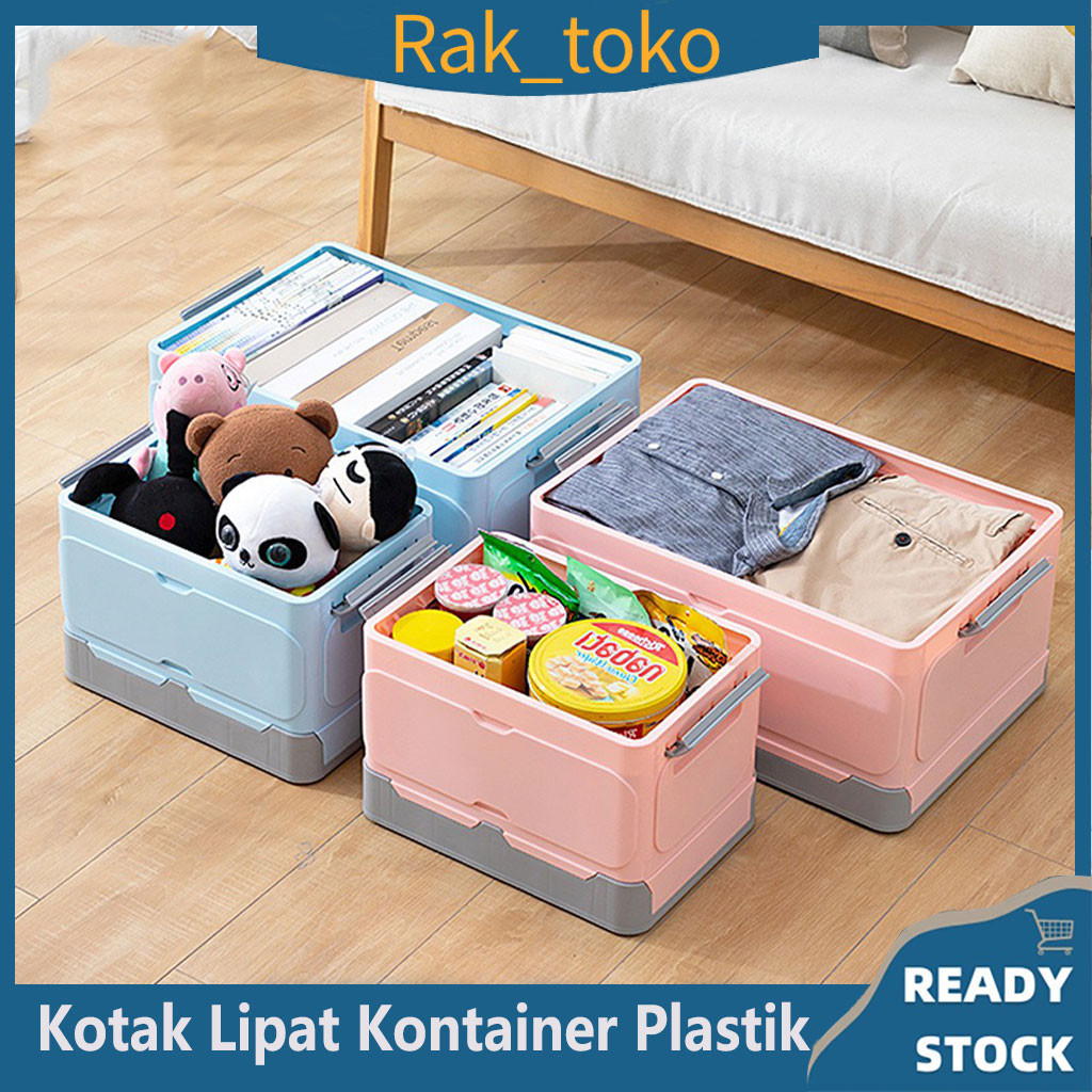 Kotak Lipat Kontainer Plastik Plastic Storage Box Folding Container