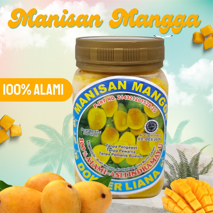 

Manisan Buah Mangga Spesial Dr Liana Segar Frozen Asli Khas Indramayu Cirebon