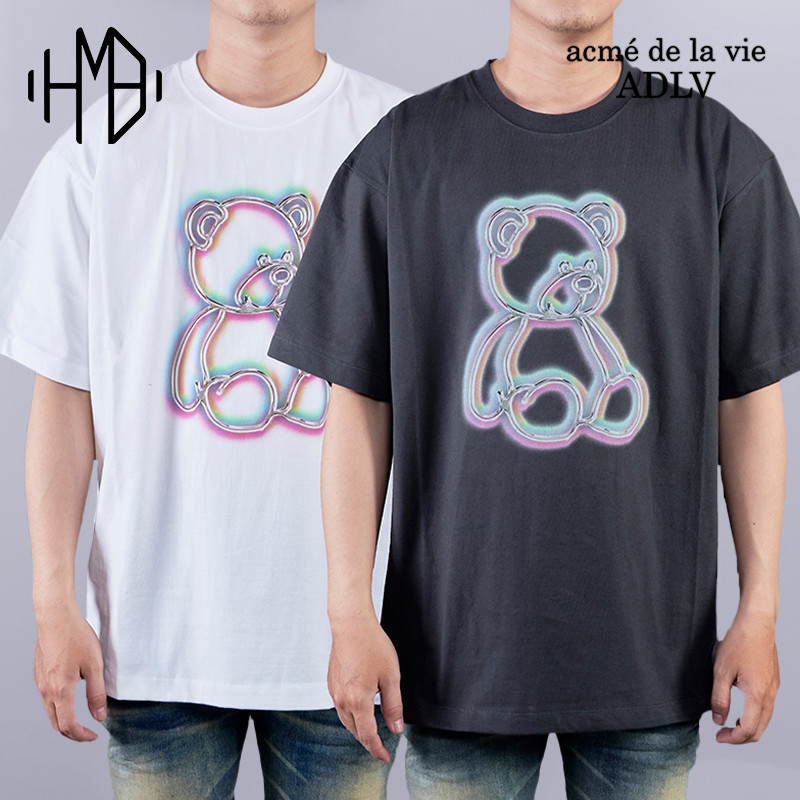 ADLV Acme De La Vie Metal Line Bear Tee acmedelavie