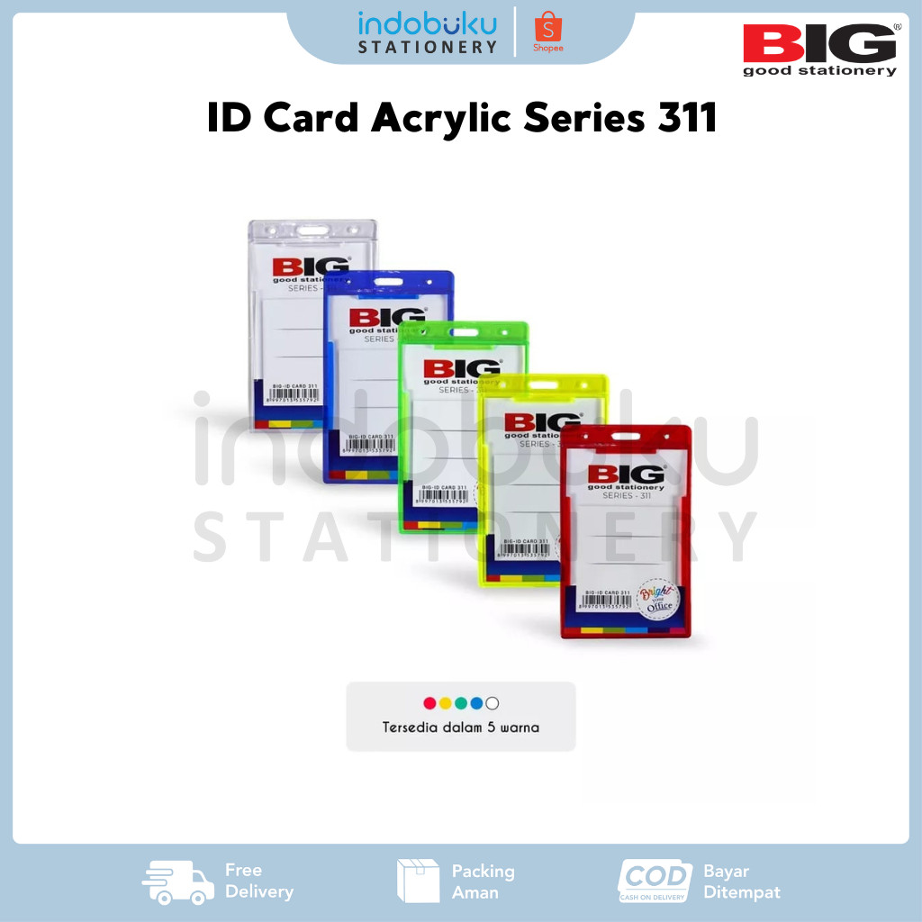 

ID Card Acrylic BIG Series 311