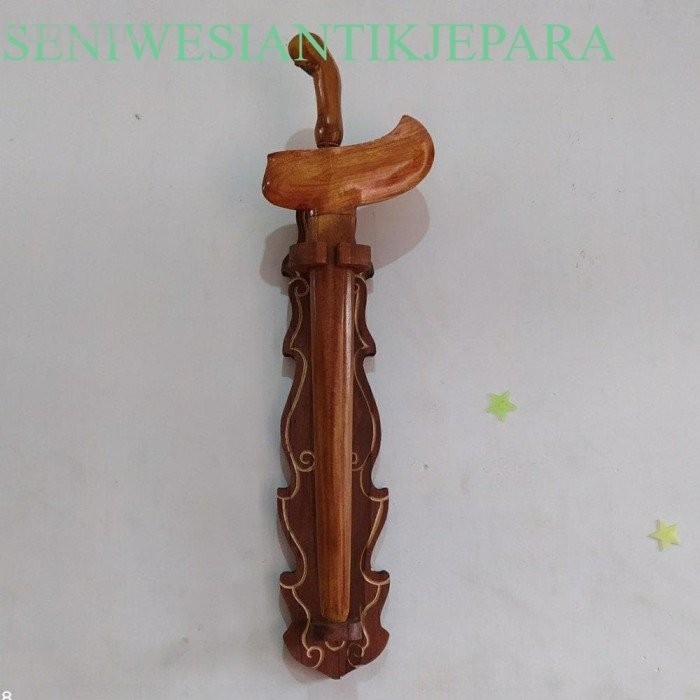

promo termurah blawong jagrak tempat keris tempel dinding bahan kayu murah