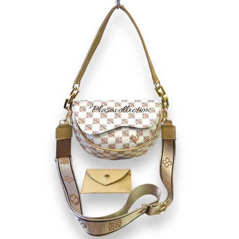 Berkah Tas Collection Tas Bahu Selempang Waistbag Wanita Kode HANA Premium