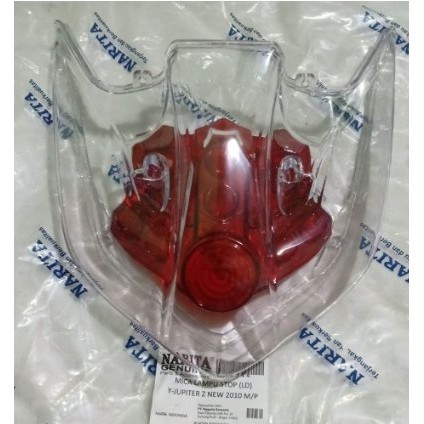 Mika Stop Jupiter Z 2010 Merah Putih/Robot Salib (Kaca Lampu Belakang) non ori high quality