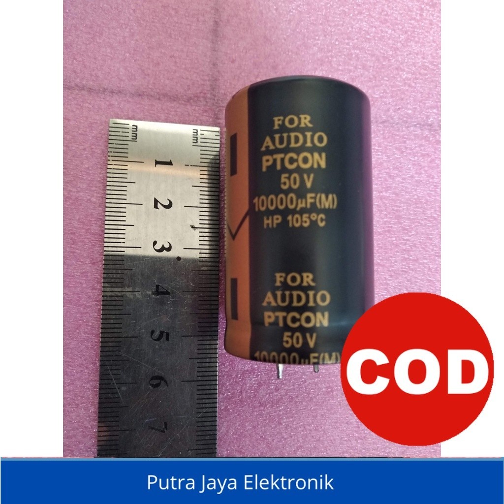 Elco 10000uf 50v PTCON Original