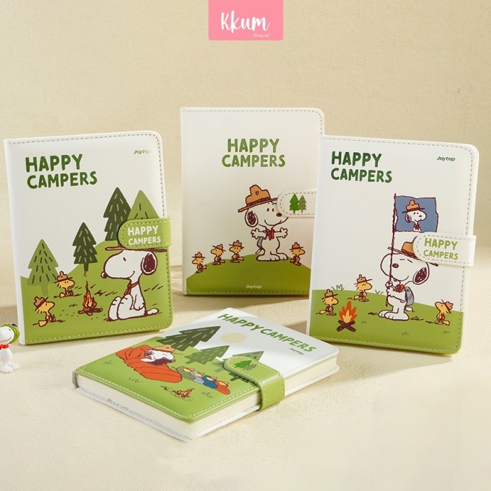 

Notebook Magnetik/ Buku Catatan Planner Jurnal A5 A6 Snoopy Cute - A5