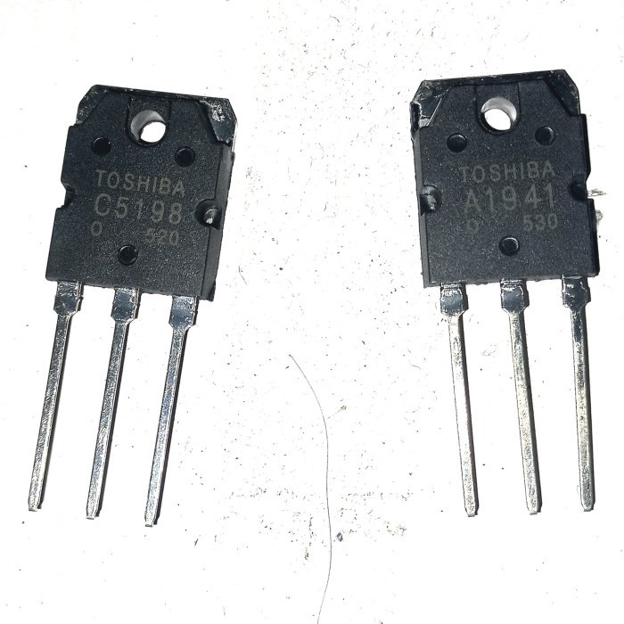 

Transistor Toshiba A1941 C5198 KW CINA A 1941 C 5198 1SET 1 set 2sa1941 2sa5198 Fajar elektro 2