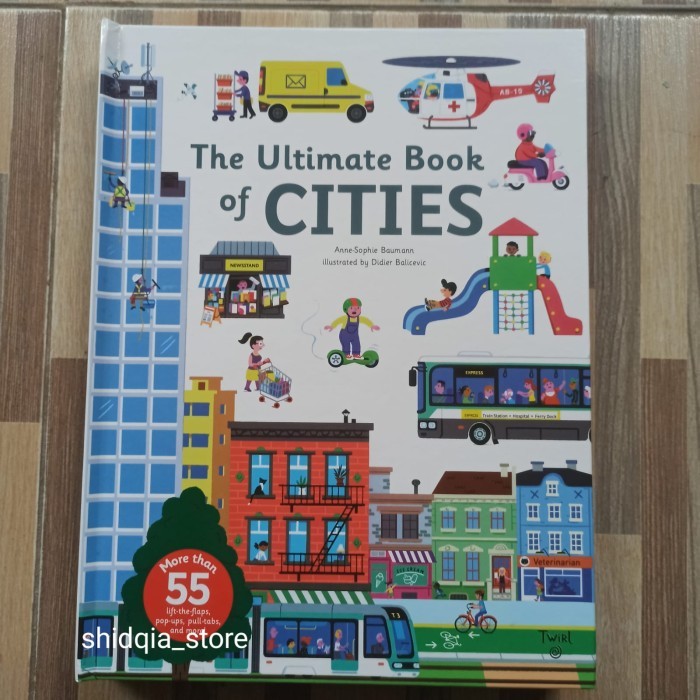 The Ultimate Book of Space Airplanes Construction Cities Planet Earth - cities