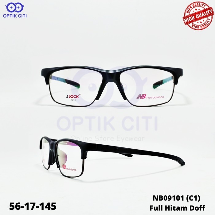 Frame Kacamata Sporty Pria ada elock New Balance NB 09101 High Quality