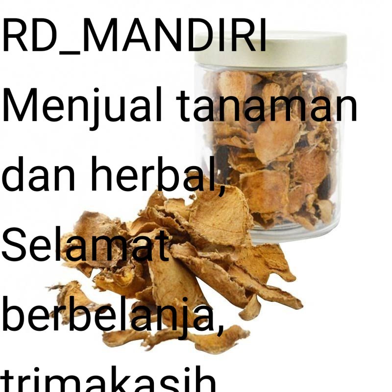 

RD Readyy Temulawak Temu Lawak Kering 100 gram Obat Herbal alami