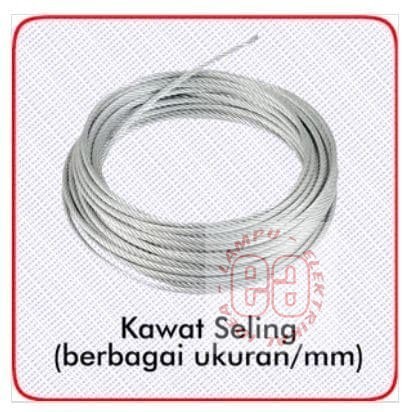 Kawat seling 8mm galvanish/ Kawat seling/ Kawat baja murah Bagus Berkwalitas