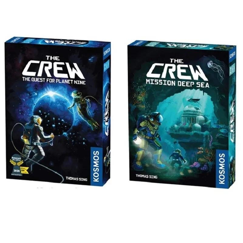 

The Crew - Quest for Planet Nine Astronauts Full English Family Gathering Chessboard Game Entertainment Divination Card Game