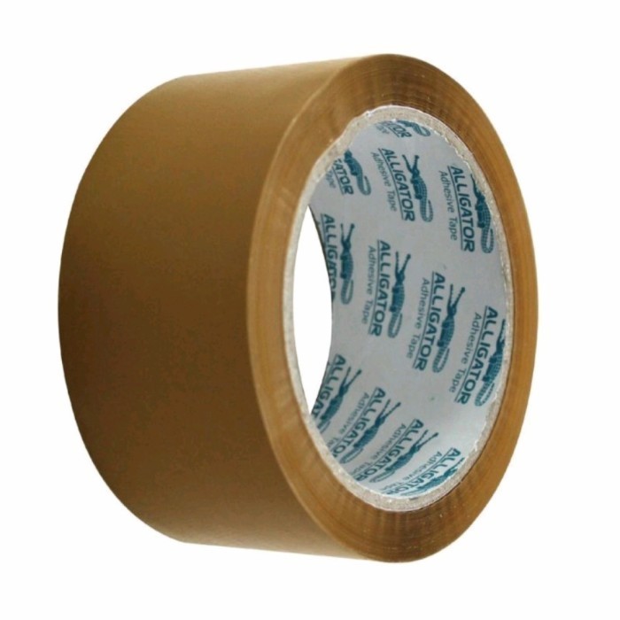 

Alligator OPP Tape Brown 90Y - Lakban 2 Inch Alligator/ PCS