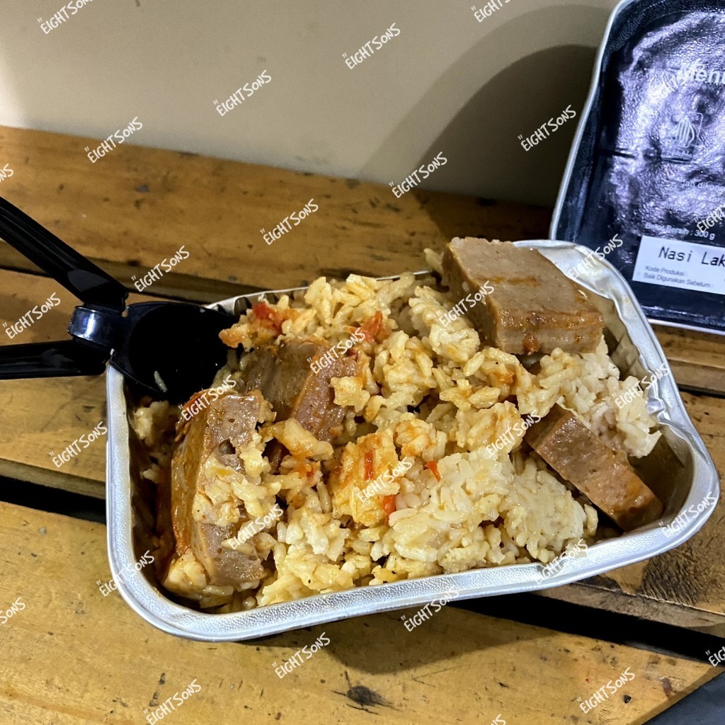 Ransum Nasi Naraga Jatah TNI Ecer 1 Nasi