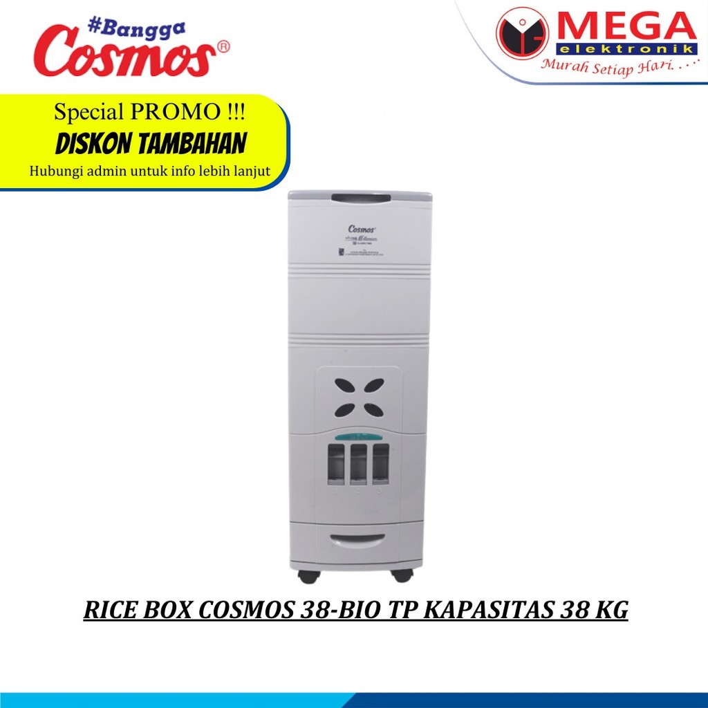 RICE BOX COSMOS 38-BIO TP KAPASITAS 38 KG