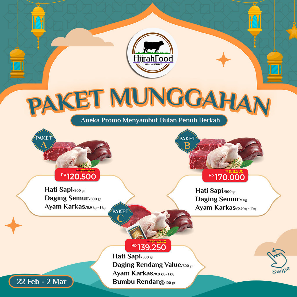 

Bundling Spesial Munggahan Ramadhan | Spesial Hijrahfood Meatshop