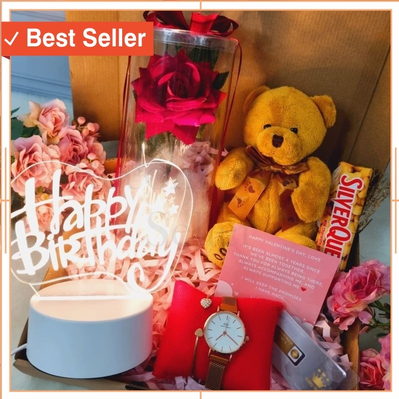 

Hampers unik Romantis Wisuda Anniversary Pacar Pasangan / PREMIUM Hadiah Ulang Tahun Hampers Cewek / Kado Pacar Birthday Gift