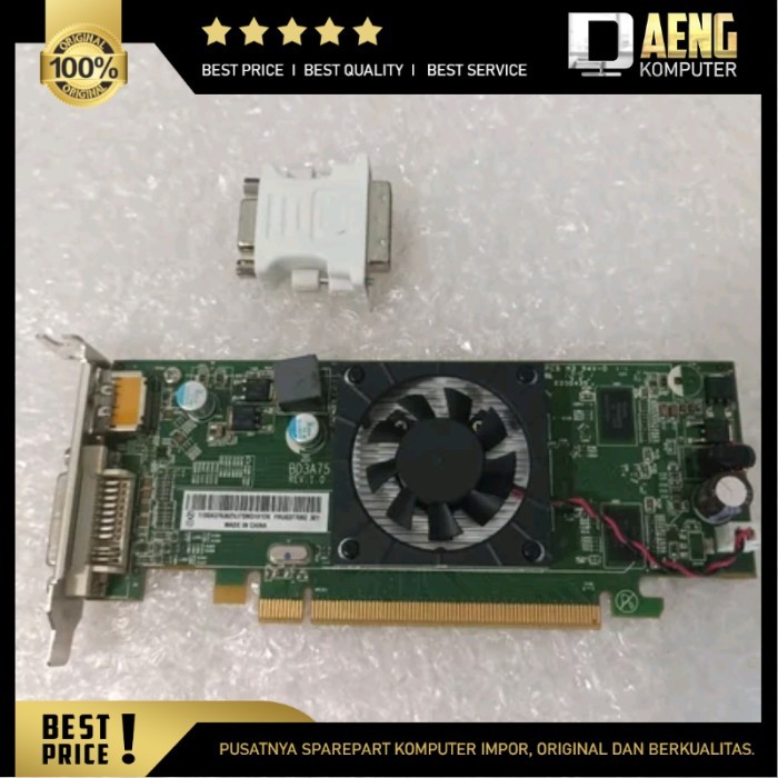 VGA AMD Radeon HD 7400 Series 1 GB 64 bit DDR3 Profil PC Mini