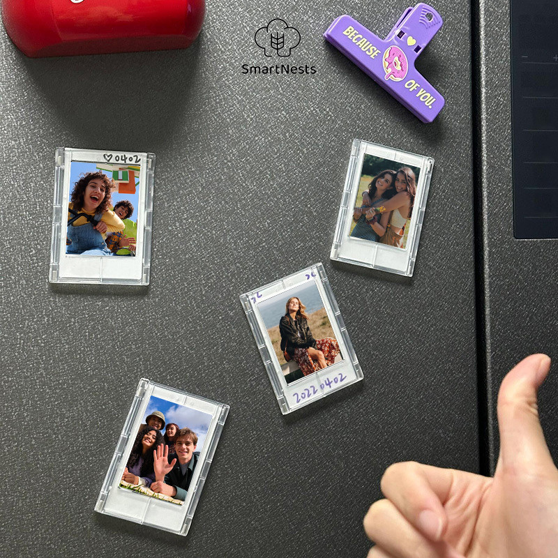 Bingkai Foto Magnetik Polaroid 3 inci Bingkai Foto Lucu DIY Bingkai Foto Kombinasi Kreatif✨SN