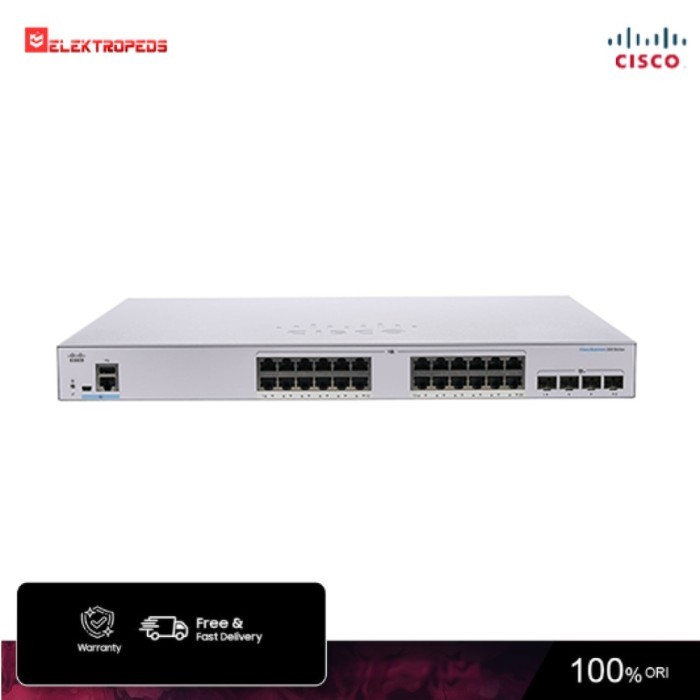 CISCO CBS250-24P Cisco Bussines Smart Swtich CBS250 - Cisco Switch - Switch - Cisco