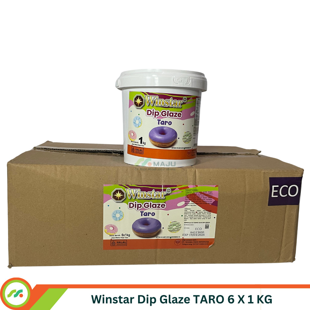 

WINSTAR DIP GLAZE TARO ECO 1KG PER DUS ISI 6 PAIL
