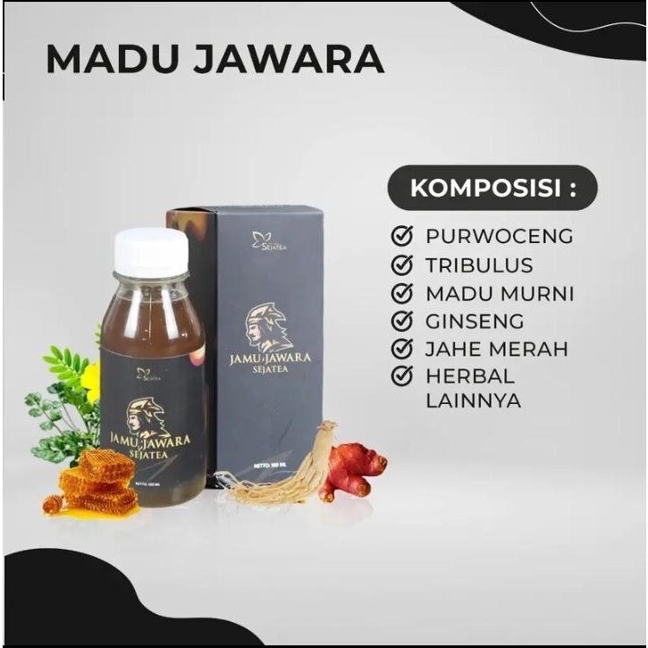 

PROMO COD TERLARIS MADU JAWARA JAMU JAWARA MADU SEJATEA - Ramuan Madu Herbal Alami 100% Original bikin Greeng