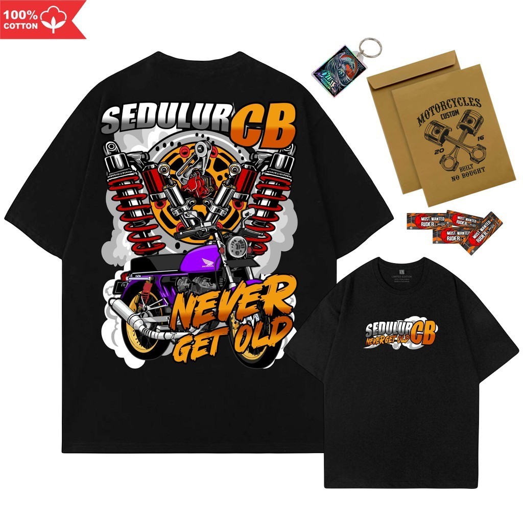 Kaos SEDULUR CB Kaos Motor  AUTOMOTIVE KAOS CAR RACE Kaos Racing Drag
