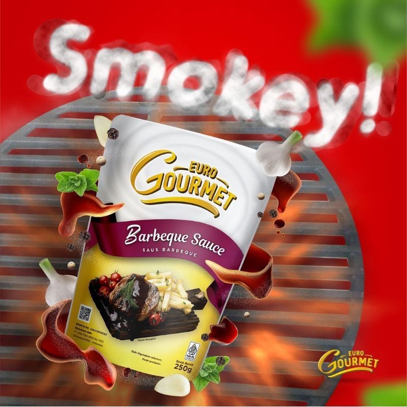 

Euro Gourmet Barbeque BBQ Sauce 250gr