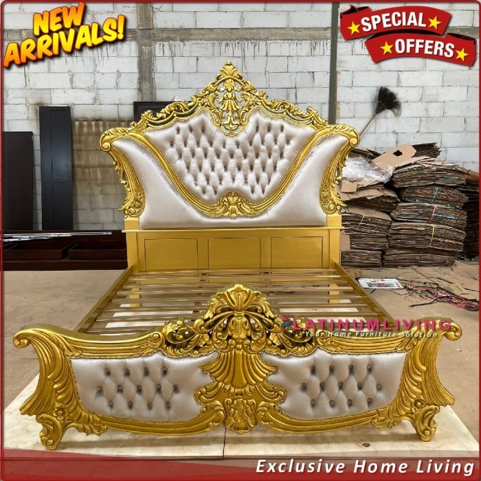 Tempat Tidur Ukiran Jepara Mewah Dipan Ukir Mewah Kayu Jati Jepara Furniture Jepara