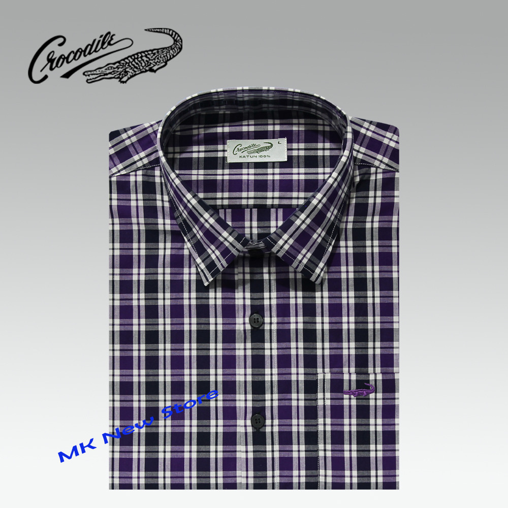 Kemeja Pria Lengan Pendek Crocodile 828-1040