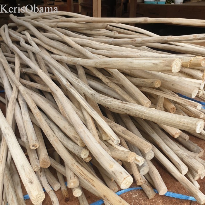 

Ranting kayu jati - Teak Wood Branch 250cm - Kerajinan murah
