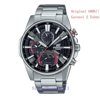 Original 100% Casio EDIFICE EQB-1200D-1ADR Jam Tangan Pria Solar Bluetooth Garansi Resmi 2 Tahun