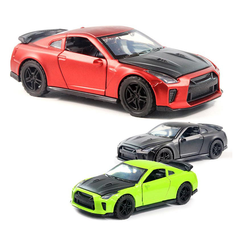 Miniatur Diecast Mobil Nissan Gtr Diecast 1:36 - Miniatur Mobil Pajangan Nissan Gtr Skala 1:36