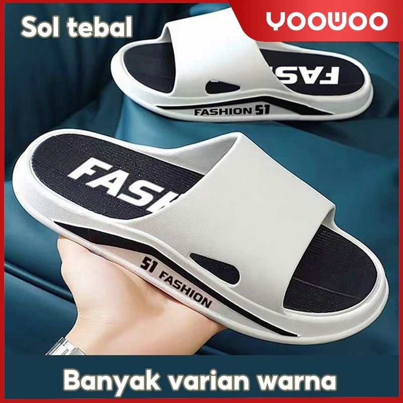 Sandal Bajo / Sandal slop / Sandal Slide / Sandal Slide Pria Wanita / Sendal Pria / Sol super lembut