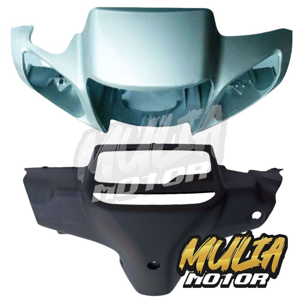 BATOK KEPALA BATOK TOTOK DEPAN BATOK BELAKANG FIZ R F1ZR WARNA SILVER